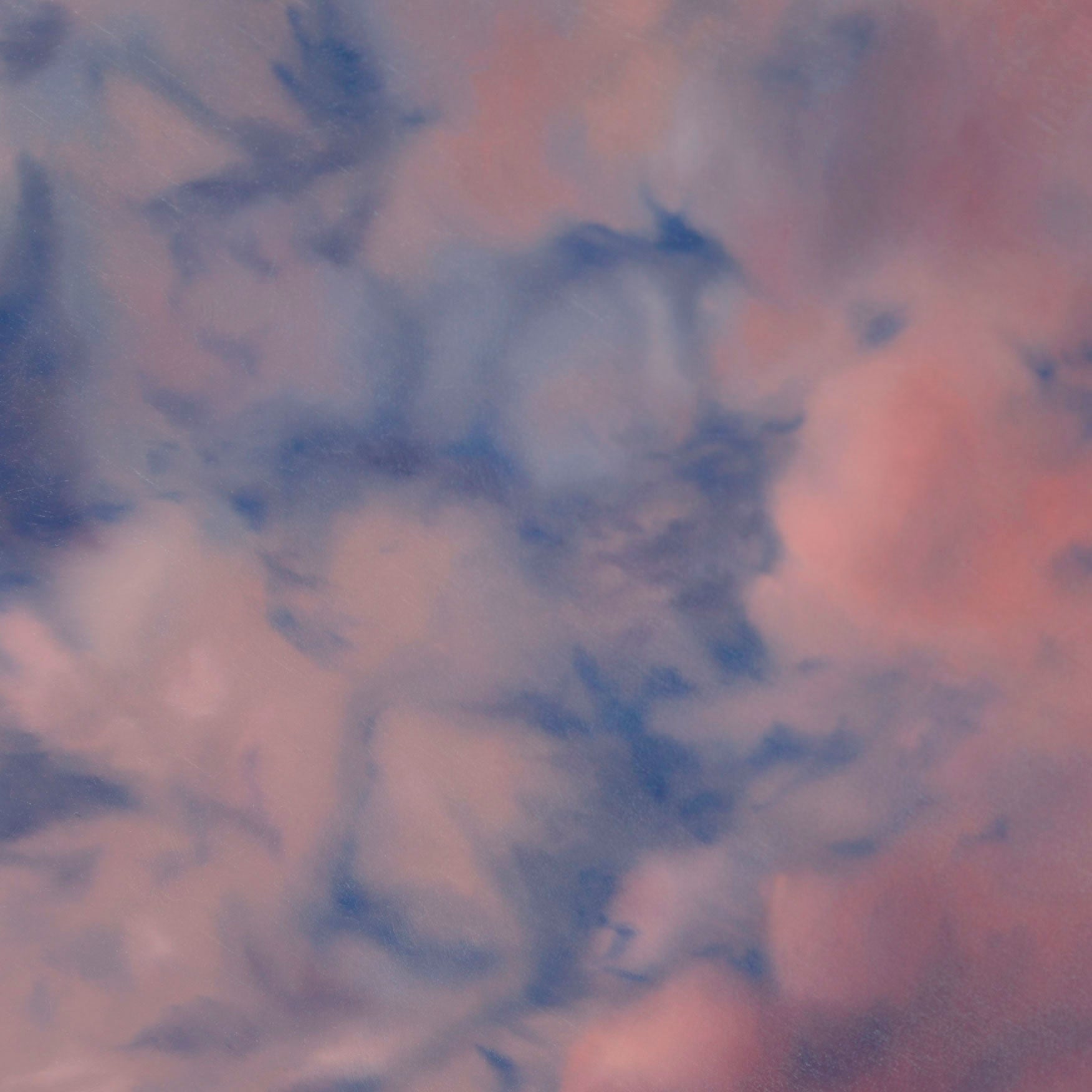 Muchas nubes rosadas